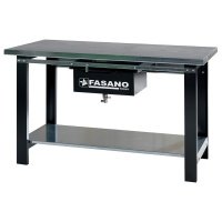 Рабочий стол 1500x745x880мм металлический с баком для жидкостей Fasano FG 136/D1.5