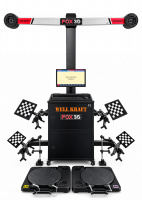 Стенд развал схождения Well Kraft Fox 3D Auto Boom