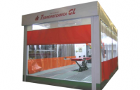 Автоматические шторы для подготовительной станции Termomeccanica