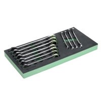 Набор рожково-накидных ключей с трещеткой 11шт Fasano FG 100/08B