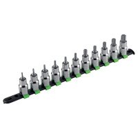 Набор головок с битами Torx 1/2" квадрат 11шт Fasano FG 150TX/S11