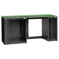 Рабочий стол металлический FG 118V/205G с местом под модули