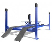 Подъемник четырехстоечный 4т AMI 4.0 N-WAY IN под развал схождение с подъемником 2 уровня (Чехия) Для СТО: Автоподъемник: (Акции, Доставка)!