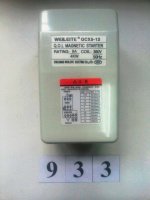 Контактор змінного струму  4 kW, 9A для компресорів WK 0.48/8 380В (933)