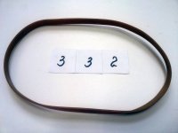 Ремінь ТВ2-630 (332)