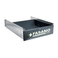 Ящик для стола черного цвета с системой закрытия Fasano FG 129/CD