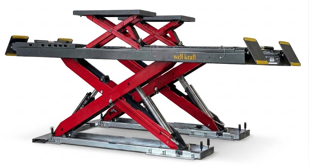 Электрогидравлический ножничный подъемник Well Kraft TS501