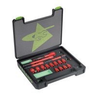 Набір діелектричних головок з аксесуарами 3/8" квадрат Fasano FG 624E/S16