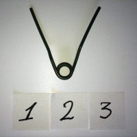 Пружина педали Ø12 мм для шин. станка Well Kraft 8210, 8510, JTВ-03, поз.JTВ-BZ-25 (123)