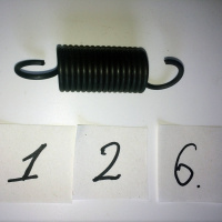Пружина L95хL50хØ2.5 мм для шин. станка (126)