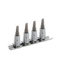 Набор головок с битами 3/8" квадрат 4шт Fasano FG 149SL/S4 