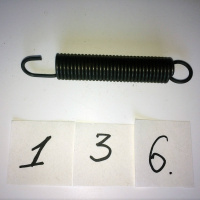 Пружина L123хL84хØ18.3хØ2.2 мм (136)