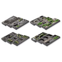 Комбинированный набор инструментов в пластиковых ложементах 140шт Fasano FG 102/AS140