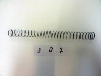 Пружина линейки L=285 мм (307)