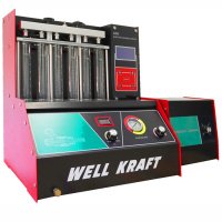 Стенд для диагностики и очищения форсунок Well Kraft FC-600G-24
