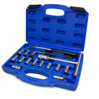 Комплект фрез для чистки гнёзд сопл форсунок Well Kraft HW 1083