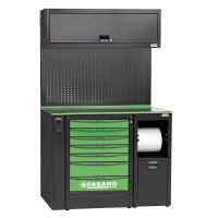 Рабочий стол металлический универсальный Fasano FG 118/CO8V 1220x757x2000