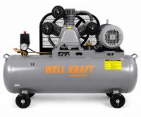 Компрессор поршневой Well Kraft W-0.36/8