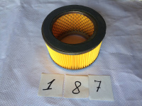 Фільтр повітряний TekAir d75 x d110 x 70 мм, (187)