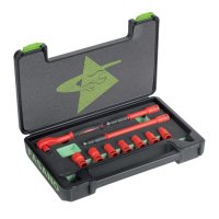 Набор головок диэлектрических с аксессуарами 3/8" квадрат Fasano FG 624E/S10