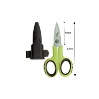 Ножиці діелектричні із нержавіючої сталі Fasano FG 49/TC