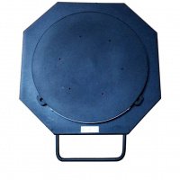 Поворотные круги для стенда развал-схождение 2шт, черные (667)