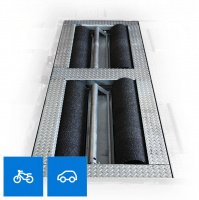 Універсальний роликовий гальмівний стенд Ravaglioli RT122, 2.5 т/вісь для легкових ТС та мототехніки