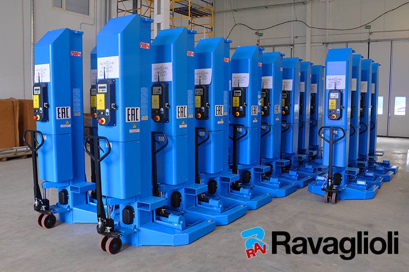 Розвантаження мобільних колон RAV 307H Розвантаження мобільних колон RAV 307H