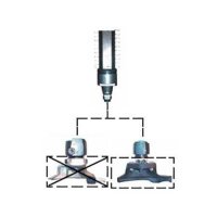 Пластиковая монтажная головка с быстросъемным соединением Fasep SA231.002