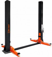 Подъемник двухстоечный 4т Well Kraft 2140 (Германия-Китай) Для СТО: Автоподъемник: (Акции, Доставка)!