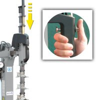 Вал з пневматичним позиціонуванням монтажного інструменту Ravaglioli G800A56