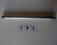 Шток пневмоцилиндра M12xØ20xL320 мм XQG-18-02 для шин. станка Safe 8210 (791)