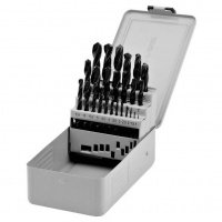 Набор сверл по металлу HSS 1-13мм с цилиндрическим хвостовиком 25шт Fasano FG 75/S25