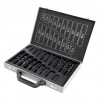 Набор сверл по металлу HSS 1-13мм с цилиндрическим хвостовиком 170шт Fasano FG 75/S170