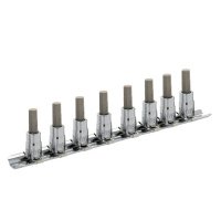 Набор головок с битами Hex 3-10мм 3/8" квадрат 7шт Fasano FG 149H/S7