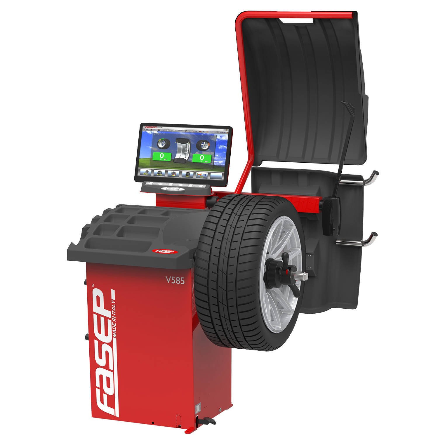 Професійний 3D балансувальний верстат Fasep V585 Premium з функціями WOW та MARS