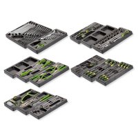 Комбинированный набор инструментов в пластиковых ложементах 198шт Fasano FG 102/AS198