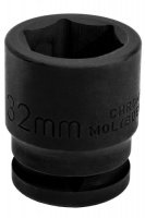 Головка торцевая ударная 17-60мм HEX 3/4" квадрат Fasano FG 629/C