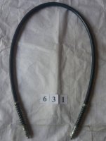 Шланг гідравлічний з роз'ємом L1.5м x M10мм, №7, 4, 13, 3, (631)