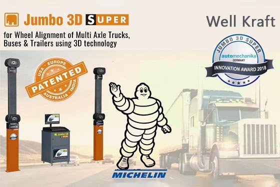 MICHELIN рекомендує вантажний стенд РУУК JUMBO 3D SUPER MICHELIN рекомендує вантажний стенд РУУК JUMBO 3D SUPER