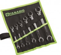 Набір розрізних ключів у чохлі 6шт Fasano FG 180/SP6