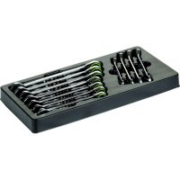 Набор рожково-накидных ключей с трещеткой и реверсом Fasano FG 102/08B