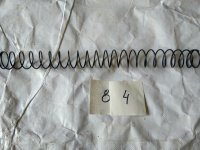 Пружина штока монтажної стійки шиномонтажного верстата Safe 8210, В-39-01, В-39-В-39-01 (84)