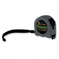 Рулетка 5м x 19мм із сталевим полотном Fasano FG 43/MT5