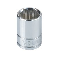 Головка торцевая нескользящая 4мм HEX 1/4" квадрат Fasano FG 624/E4