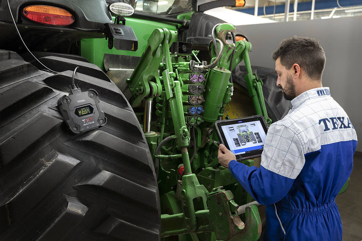 Сканер для аграрної техніки TEXA Navigator TXT MULTIHUB AGRI