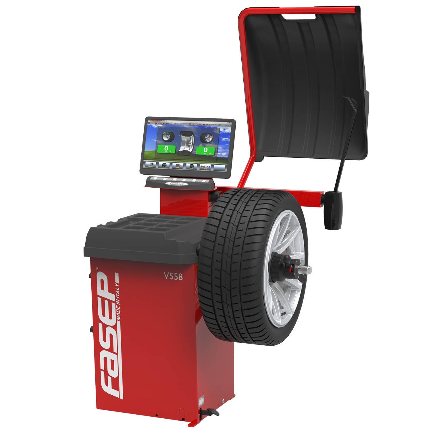 3D балансувальний верстат Fasep V558 Crossfire із системою Laser Line