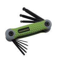 Набор шестигранных ключей с шариковым наконечником 1.5-8мм 8шт Fasano FG 139C/FS