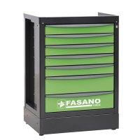 Стационарный ящик для инструментов с 7 секциями Fasano FG 118/69V7