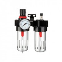 Повітряний фільтр з регулятором та лубрикатором 1/2” INTERTOOL PT-1430